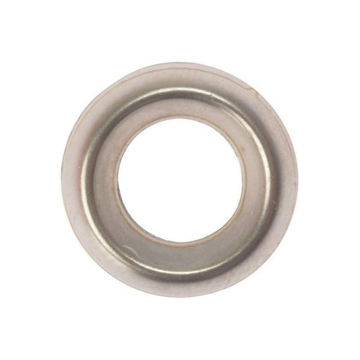 Forgefix Screw Cup Washers Solid Brass Nickel Plated No.10 Bag 200 ForgeFix - Town Tools