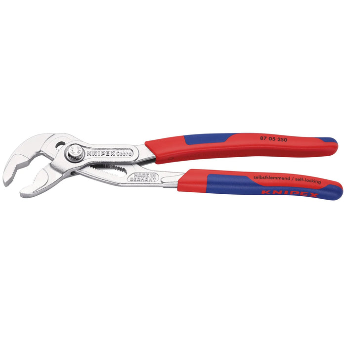 KNIPEX 87 05 250 Cobra® High-Tech Water Pump Pliers, 250mm - 87 05 250