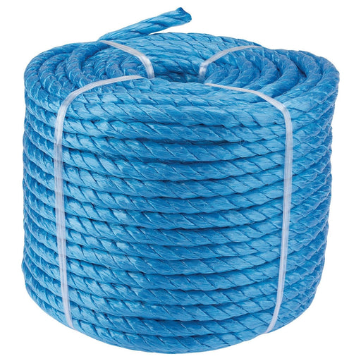 Draper Polypropylene Rope, 50m x 10mm 04949 Draper - Town Tools 