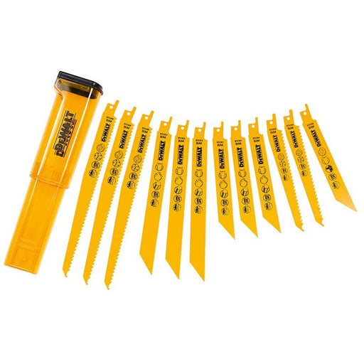 Dewalt Power Tools DT2445 Reciprocating Saw Blade Set, 12 Piece DeWALT Power Tools - Town Tools