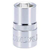 Carlyle Tools Socket - Shallow - Metric Standard - 1/2In. Dr - 14 mm