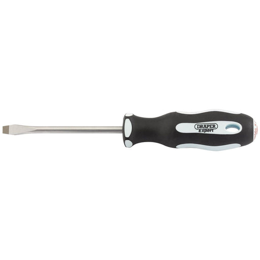 Draper Plain Slot Soft Grip Screwdriver, 6.5 x 100mm 34978 Draper - Town Tools 