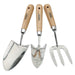 Draper Stainless Steel Hand Fork and Trowels Set with Ash Handles (3 Piece) Draper - Town Tools 