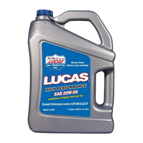 Lucas Oil 20W50 Motor Oil 5 Litres