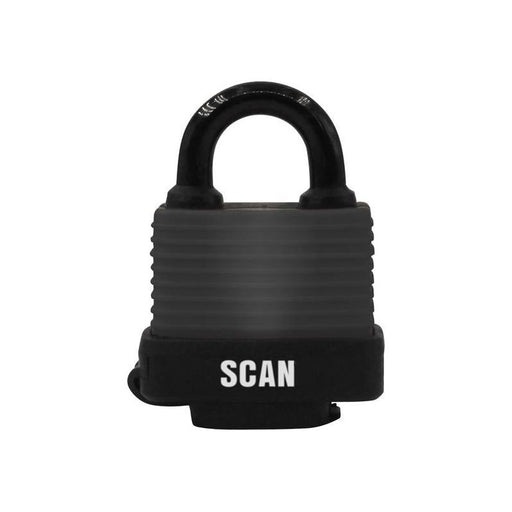 Scan Weatherproof Laminated Steel Padlock 50mm Scan - Town Tools