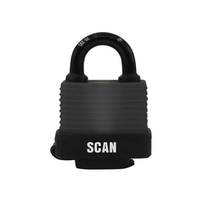 Scan Weatherproof Laminated Steel Padlock 50mm Scan - Town Tools