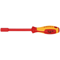 KNIPEX 98 03 08 VDE Insulated Nut Driver, 8.0 x 125mm - 98 03 08