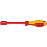 KNIPEX 98 03 13 VDE Insulated Nut Driver, 13.0 x 125mm - 98 03 13