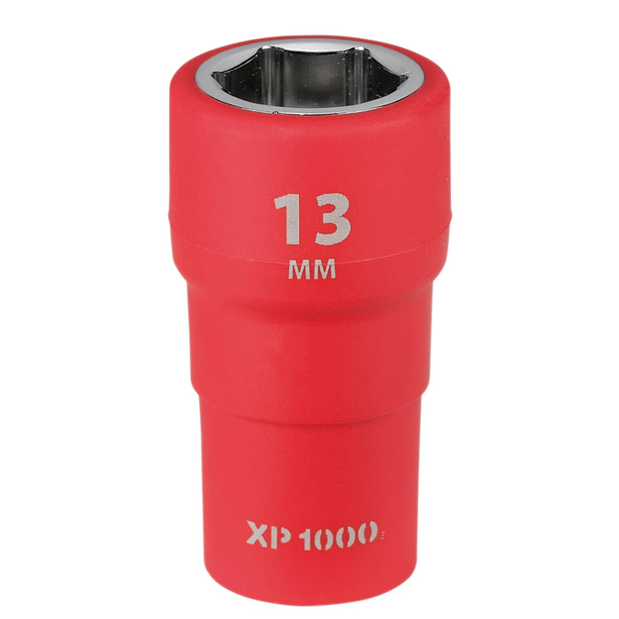 Draper Expert XP1000 VDE 13mm Socket 1/4" Drive Insulated 1000V Electric Safe