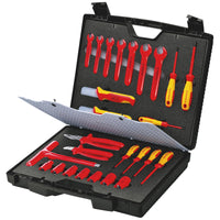 KNIPEX 98 99 12 Standard Tool Case With Insulated Tools, 26 Parts - 98 99 12