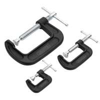 Draper Heavy Duty G-Clamp Set (3 Piece) - GCLS3