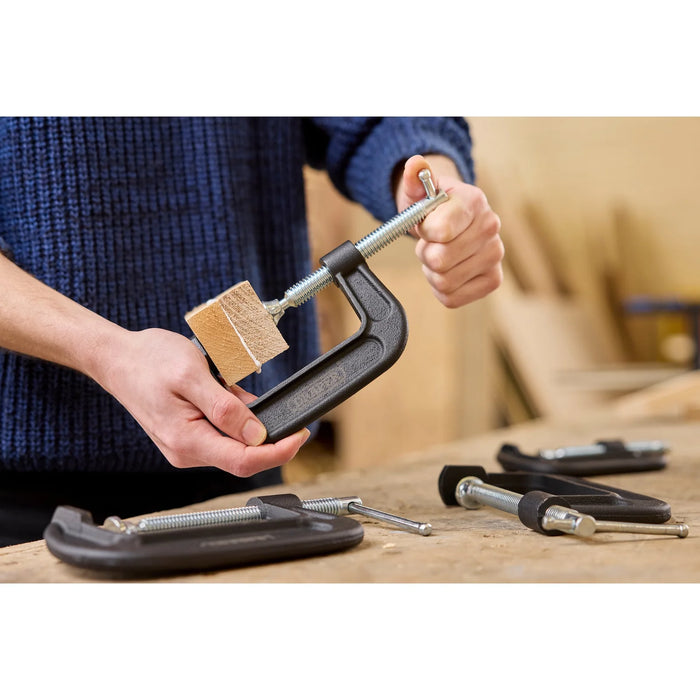Draper Heavy Duty G-Clamp Set (4 Piece) - GCLS4