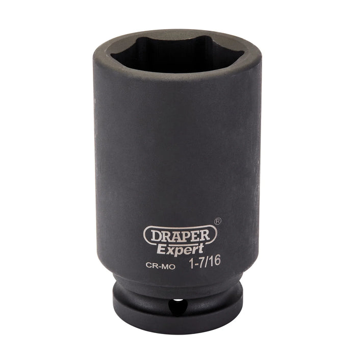 Draper Expert Imperial Deep Impact Socket, 3/4" Sq. Dr. 1.7/16" - 419D-AF