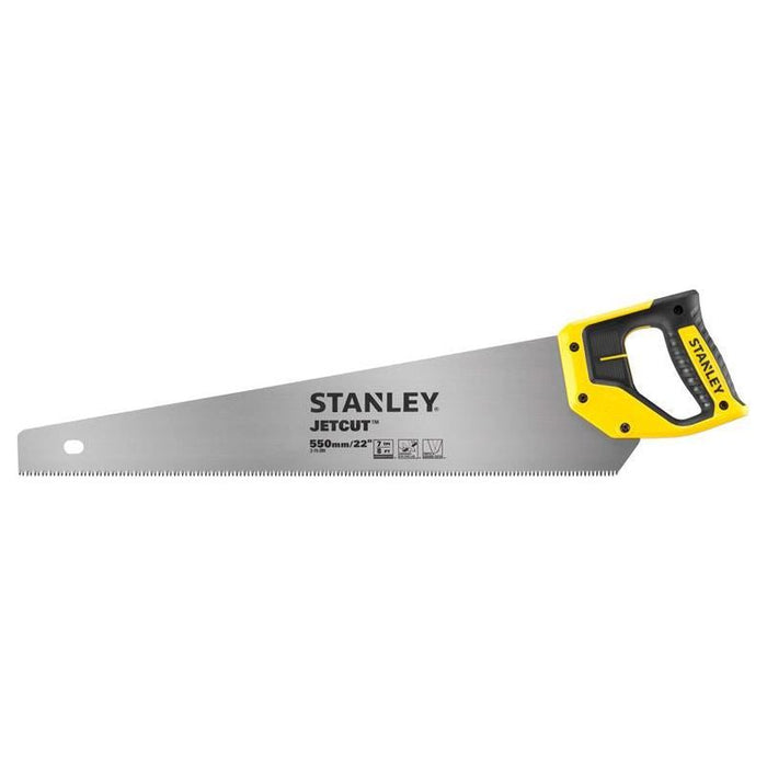 Stanley® Hand Tools Jet Cut Heavy-Duty Handsaw 550mm (22in) 7 TPI STANLEY® Hand Tools - Town Tools