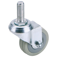 Draper Swivel Bolt Fixing Rubber Castor, 50mm Diameter, S.W.L. 50kg 65470