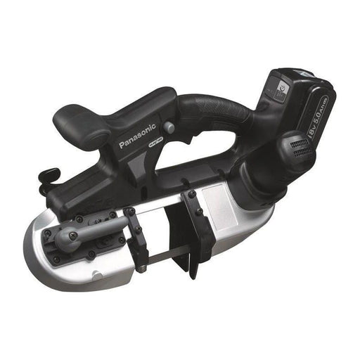 Panasonic EY45A5LJ2G Bandsaw & Systainer Case 18V 2 x 5.0Ah Li-ion Panasonic - Town Tools