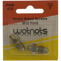 Wot-Nots Bleed Screws M10 X 1 Pitch X 2 PWN410