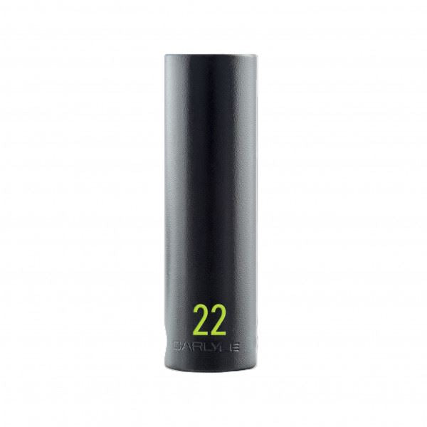 Carlyle Tools 3/8Dr Deep 6Pt Impact Socket 22mm