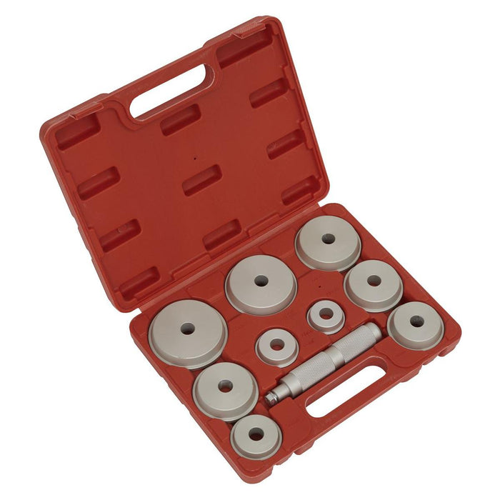 Sealey Bearing Race & Seal Driver Set 10pc Aluminium VS703 Sealey - Town Tools 