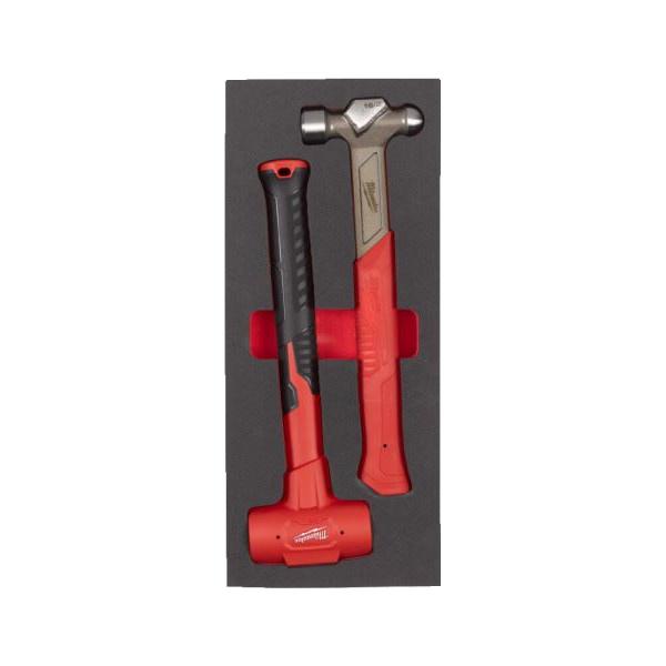 Milwaukee 2Pc Ball Peen And Dead Blow Hammer 4932493254 Milwaukee - Town Tools 