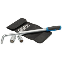 Draper Extending Wheel Nut Wrench, 1/2" Sq. Dr., 380-520mm - WM17/19