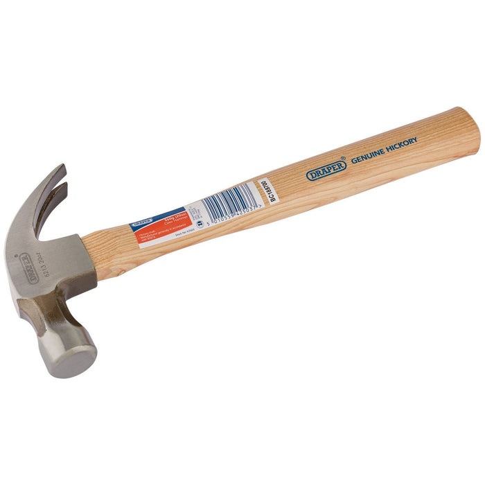 Draper Hickory Shaft Claw Hammer, 560g/20oz 42503 Draper - Town Tools 