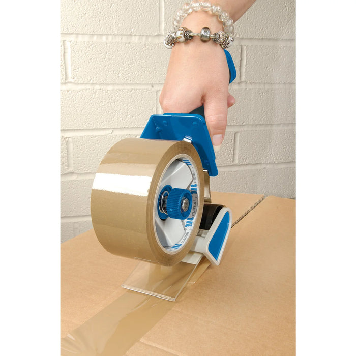 Draper Expert Soft Grip Hand-Held Security Packing Tape Dispenser, 50mm