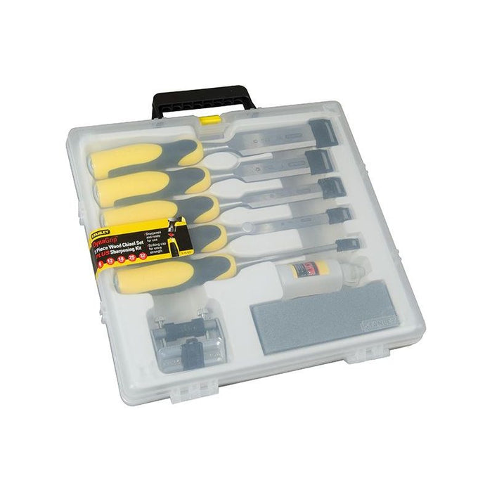 Stanley® Hand Tools DYNAGRIP™ Chisel with Strike Cap Set, 5 Piece + Accessories STANLEY® Hand Tools - Town Tools