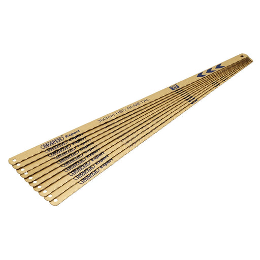 Draper Expert Bi-metal Hacksaw Blades, 300mm, 18tpi (Pack of 10) - 736/10 - image 1