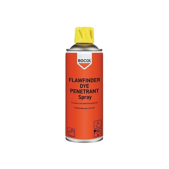 Rocol FLAWFINDER DYE PENETRANT 400ml ROCOL - Town Tools