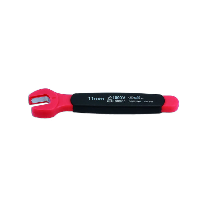 Laser Insulated Open Ended Spanner 11mm 8548 Laser - Town Tools 