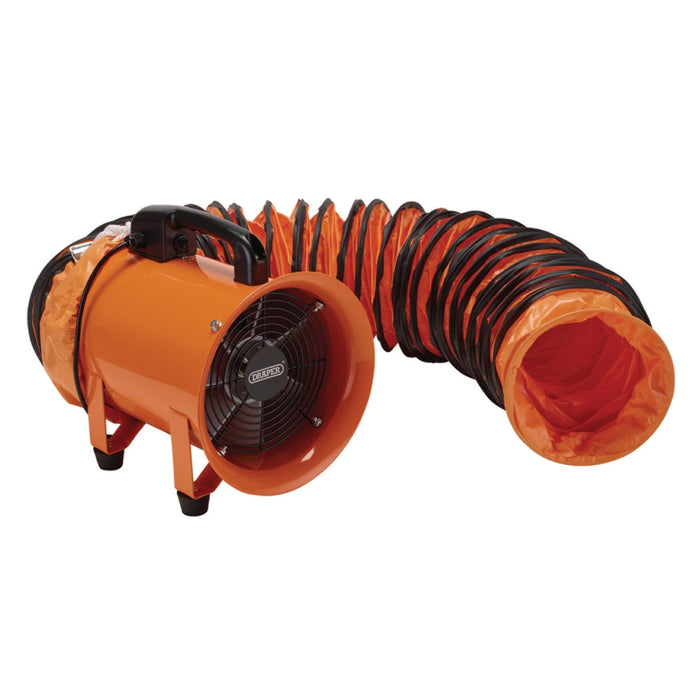 Draper 230V Air Mover Ventilator, 8"/200mm, 180W - AMV8