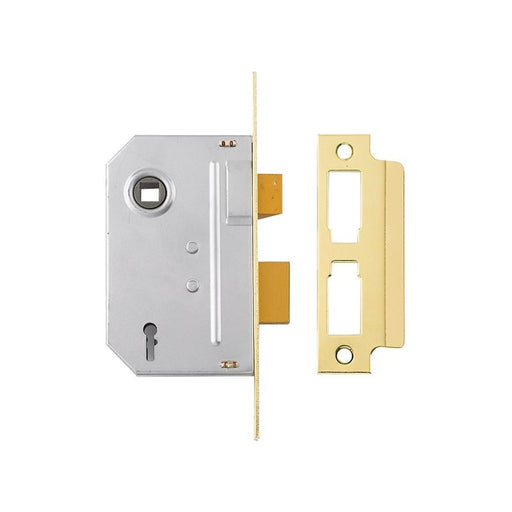 Yale Locks PM246 Internal 2 Lever Mortice Sashlock Polished Brass 67mm 2.5in Yale Locks - Town Tools