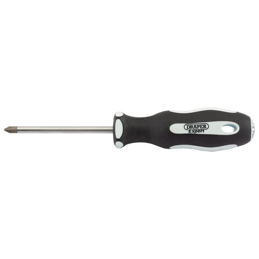 Draper Cross Slot Soft Grip Screwdriver, No.1 x 75mm 34990 Draper - Town Tools 