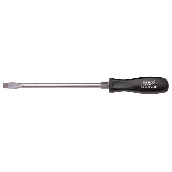 Draper Expert Plain Slot Mechanics Screwdriver, 9.5 x 200mm - 939