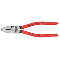 KNIPEX 02 01 180 High Leverage Combination Pliers, 180mm - 02 01 180 SB