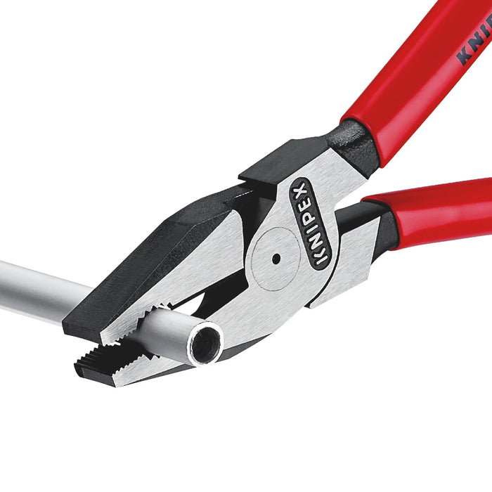 KNIPEX 02 01 180 High Leverage Combination Pliers, 180mm - 02 01 180 SB