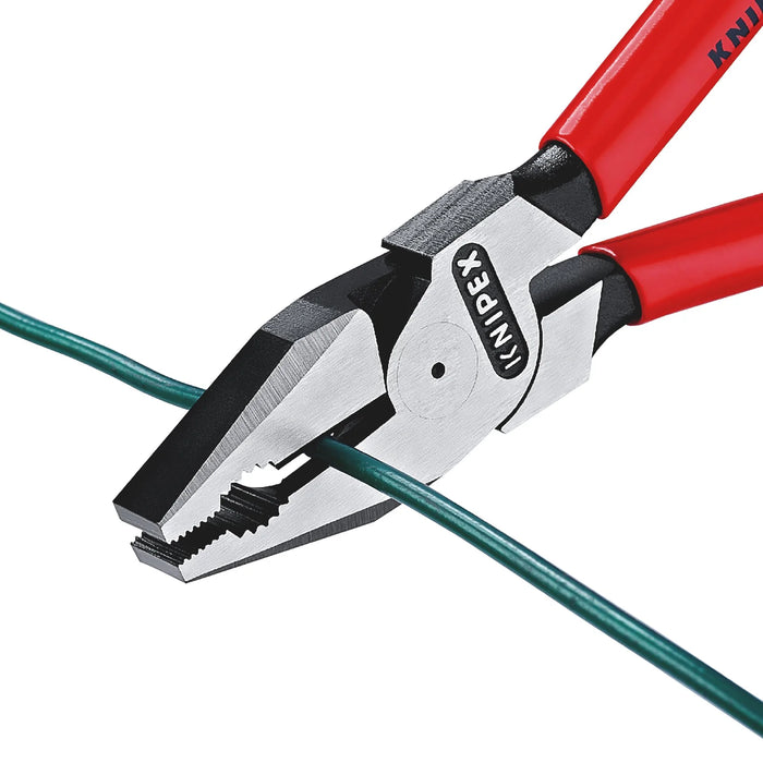 KNIPEX 02 01 180 High Leverage Combination Pliers, 180mm - 02 01 180 SB