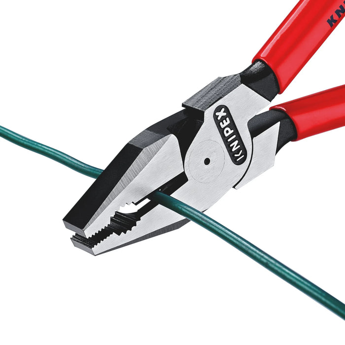 KNIPEX 02 01 200 High Leverage Combination Pliers, 200mm - 02 01 200 SB