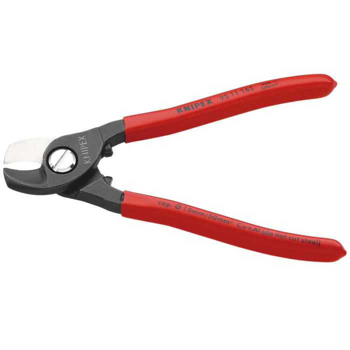 KNIPEX 95 11 165 Cable Shears, 165mm - 95 11 165 SB