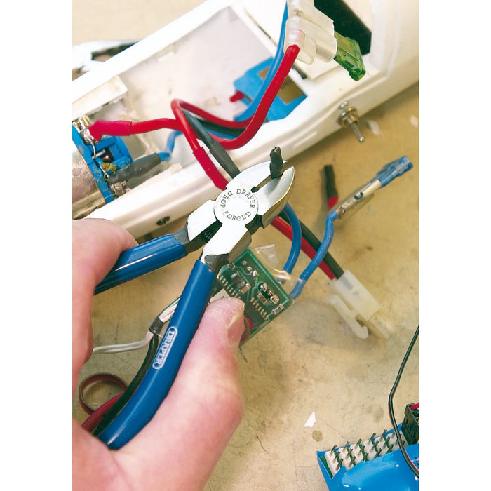 Draper Spring Loaded Diagonal Side Cutter, 115mm - 40A