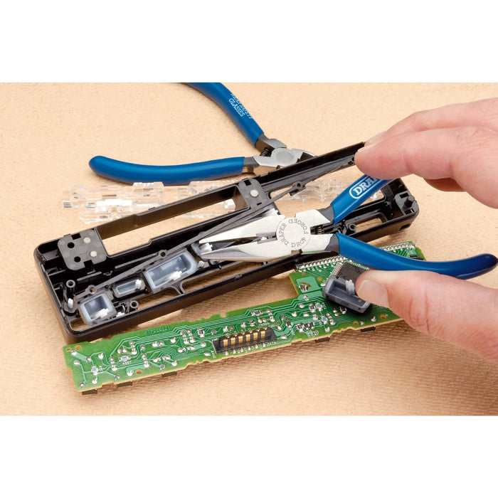 Draper Spring Loaded Long Nose Pliers, 115mm - 35A