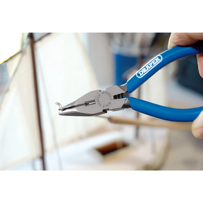 Draper Spring Loaded Long Nose Pliers, 115mm - 35A