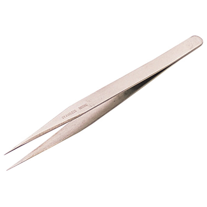 Draper Fine Point Straight Tweezers, 120mm - T250