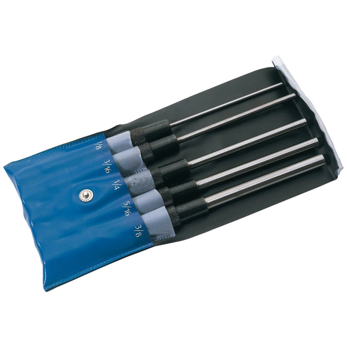 Draper Parallel Pin Punch Set, 200mm (5 Piece) - 5P