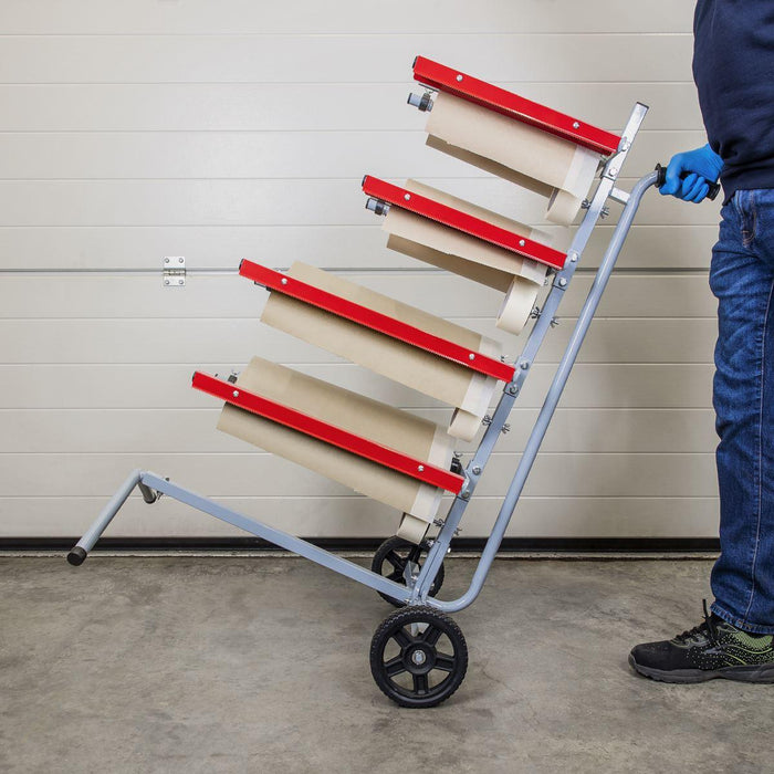 Sealey Masking Paper Dispenser Tree 2 x 300mm & 2 x 450mm Rolls MK63 Sealey - Town Tools 