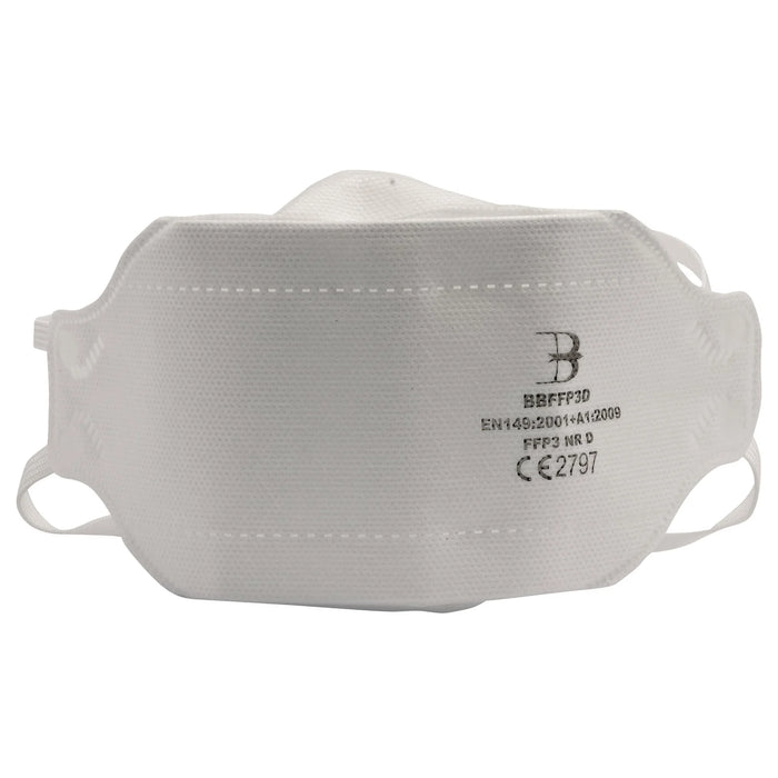Draper FFP3 Fold Flat Mask SI MOD (Pack of 20) - FM/FFP3/20