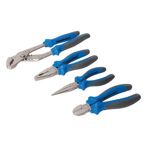 Silverline Expert Pliers Set 4pce 4pce Silverline - Town Tools 