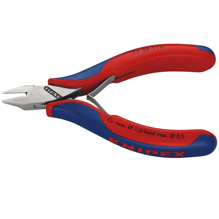 KNIPEX 77 52 115 Electronics Diagonal Cutter, 115mm - 77 52 115