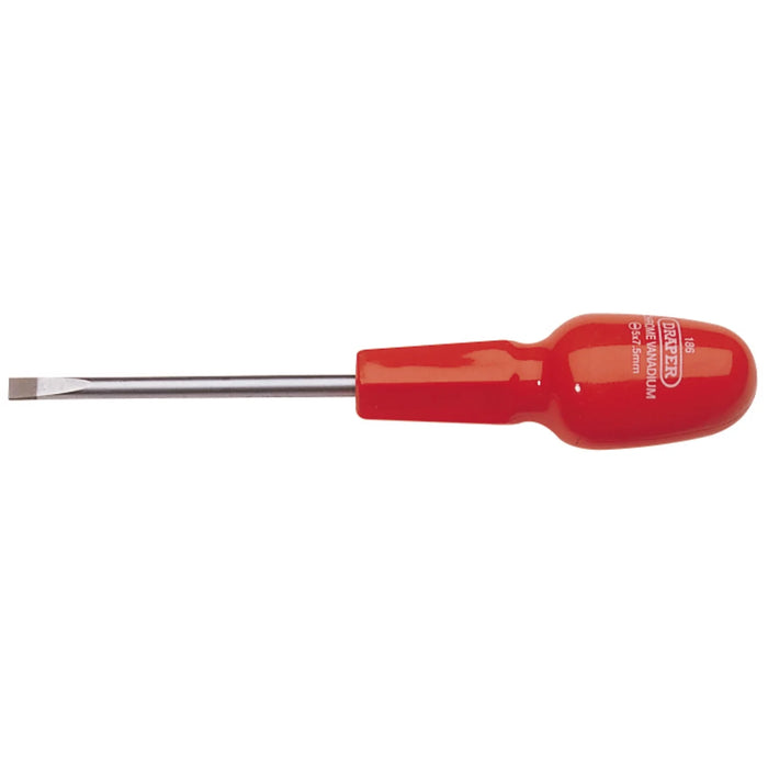 Draper Plain Slot Flared Tip Cabinet Pattern Screwdriver, 5 x 75mm (Sold Loose)